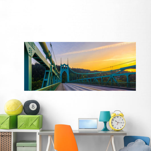 St John's Bridge Portland Wall Decal