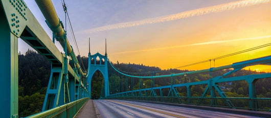 St John's Bridge Portland Wall Decal
