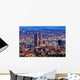 Portland Downtown Cityscape Wall Decal