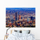Portland Downtown Cityscape Wall Decal