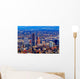 Portland Downtown Cityscape Skyline Wall Decal