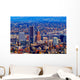 Portland Downtown Cityscape Skyline Wall Decal