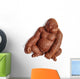 Chocolate Gorilla Monkey Covered Wall Decal