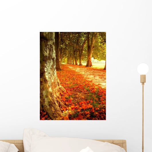 Autumn Scene Wall Decal