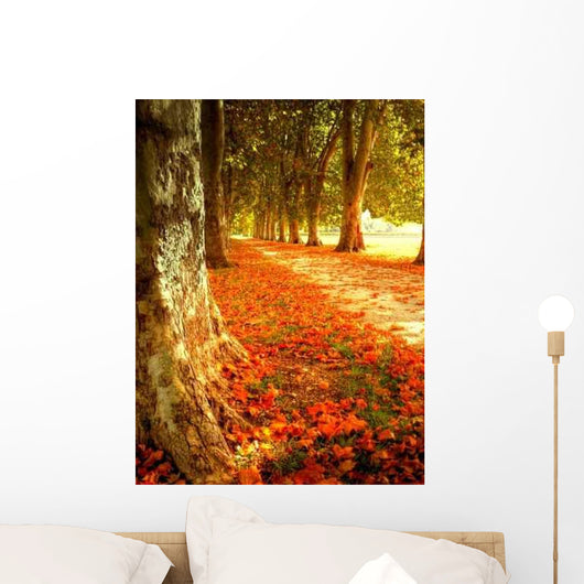 Autumn Scene Wall Decal
