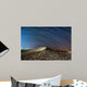 Star Trails over Mountains Wall Decal