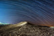 Star Trails over Mountains Wall Decal