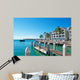 Palme Case Tipica Architettura Wall Decal