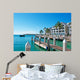 Palme Case Tipica Architettura Wall Decal