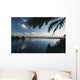 Tropical Sunset with Palm Wall Decal
