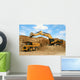 Backhoe Loader Loading Dumper Wall Decal