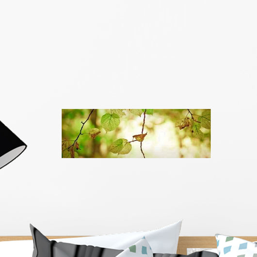 Tree Series Green Leaves Wall Decal