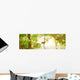 Tree Series Green Leaves Wall Decal
