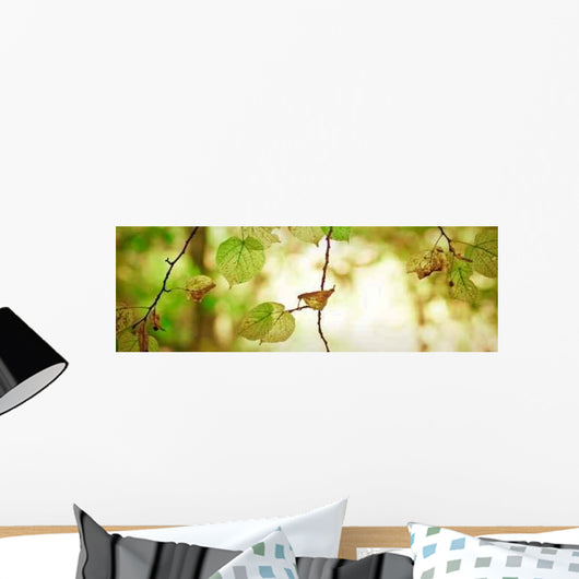 Tree Series Green Leaves Wall Decal