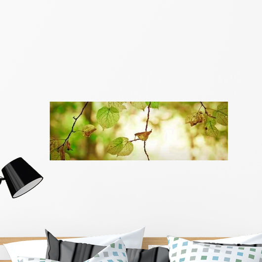 Tree Series Green Leaves Wall Decal