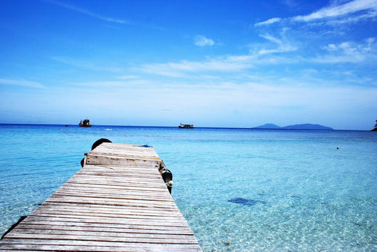 Pier Beach Wall Decal