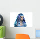 Mermaid and Bubbles Wall Decal