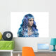 Mermaid and Bubbles Wall Decal
