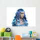 Mermaid and Bubbles Wall Decal