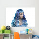 Mermaid and Bubbles Wall Decal