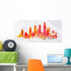 Silhouette Watercolor Los Angeles Wall Decal