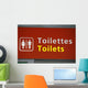 Toilets Toilets Airport Wall Decal