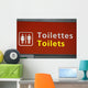 Toilets Toilets Airport Wall Decal