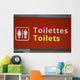 Toilets Toilets Airport Wall Decal