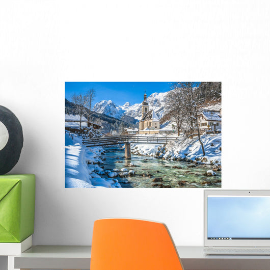 Ramsau Winter Berchtesgadener Land Wall Decal
