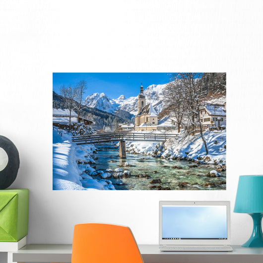 Ramsau Winter Berchtesgadener Land Wall Decal