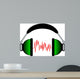 Headphones Wall Decal