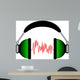 Headphones Wall Decal