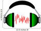 Headphones Wall Decal