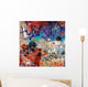 Messy Graffiti Wall - Wall Decal