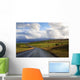 Road Bright Green Fields Wall Decal
