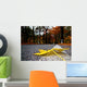 Autumn road Wall Mural
