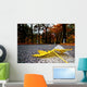 Autumn road Wall Mural