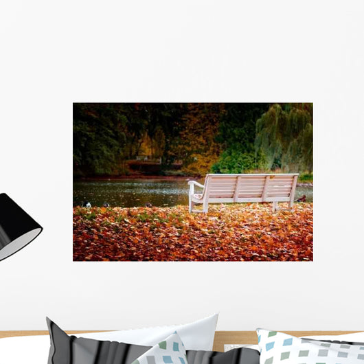 Park im Herbst Wall Decal