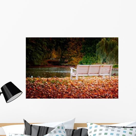 Park im Herbst Wall Decal