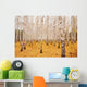 Autumn Birchwood October Wall Decal