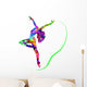 Abstract Dancer Silhouette Wall Decal