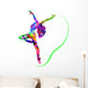 Abstract Dancer Silhouette Wall Decal