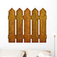 Picket Fence Wall Decal