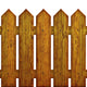 Picket Fence Wall Decal