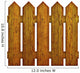 Picket Fence Wall Decal