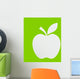 Apple Vector Silhouette Icon Wall Decal