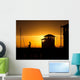 Gulfport Marina Sunset Wall Decal
