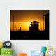 Gulfport Marina Sunset Wall Decal