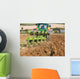 Tractor Plowing Field Wall Decal