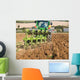Tractor Plowing Field Wall Decal